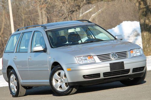 2003 volkswagen jetta tdi wagon diesel t-belt done 1-owner clean carfax mint!
