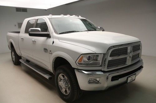 2013 laramie longhorn mega 4x4 navigation sunroof leather heated cummins diesel