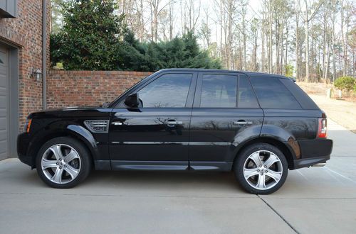 2010 land rover range rover sport supercharged sport utility 4-door 5.0l