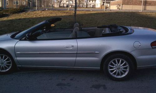 2002 chrysler sebring lxi convertible 2-door 2.7l