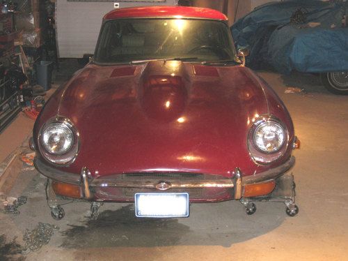 1969 jaguar xke 2+2 coupe - series 2 jag e-type 6 cylinder fixer- upper