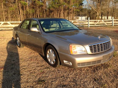 2000 champagne cadillac deville *no reserve* cold a/c &amp; hot heat