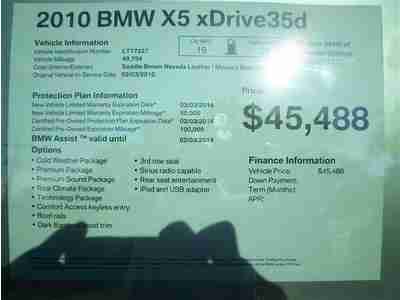 2010 BMW X5 Diesel, 49k miles, Loaded...Awesome condition, WoW!!!, US $41,455.00, image 13