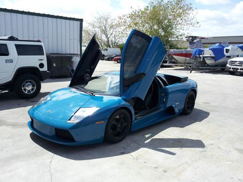 2003 lamborghini murcielago - blue - 6spd manual -  **open to trades**