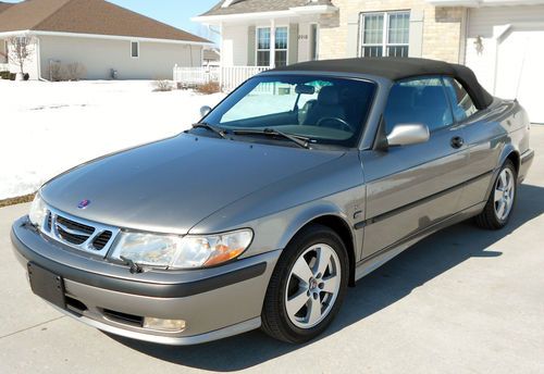 2003 saab 9-3 convertible 2.0 turbo very nice car sharp/look no reserve