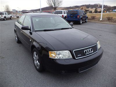 02 audi a6 quattro manual 2.7l turbo leather heated seats cd changer moonroof