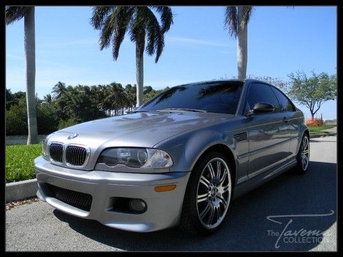 05 m3 coupe rare manual trans sunroof nappa leather m sport wheels fl