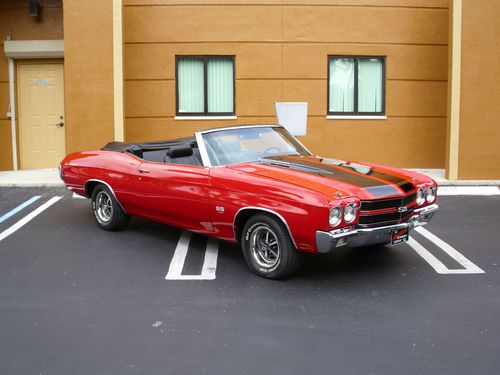 1970 chevelle ls5 (454) convertible factory a/c