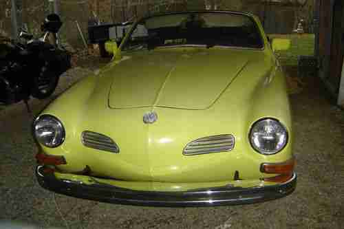1970 Volkswagen Karmann Ghia Base 1.6L, image 2