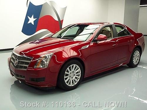 2010 cadillac cts4 awd pano sunroof nav htd leather 38k texas direct auto