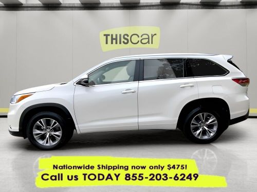 2015 toyota highlander xle v6