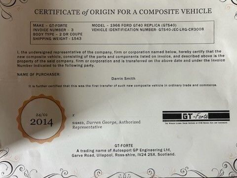 1966 Ford Ford GT 1966 FORD GT40 REPLICA, US $109,000.00, image 10