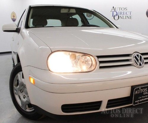 We finance 2002 volkswagen golf hb gls auto cd sdeairbags keylessent 2.0l 4cylnd