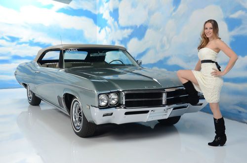 1969 buick skylark custom convertible  350 automatic ps pb air  restored fresh