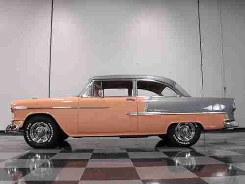 CORRECT CODE 627 SHADOW GRAY OVER CORAL, 350 CI CRATE, PS, PB, A/C, TILT!!, US $34,995.00, image 2