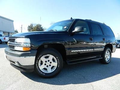 Lt 5.3l tahoe lt leather loaded heated seats suv new tires clean dvd third row