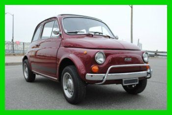 1970 fiat 500 l removable top 44000 miles fully restored collector quality