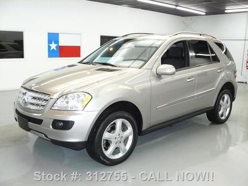 2008 mercedes-benz ml350 4matic awd sunroof nav 40k mi texas direct auto