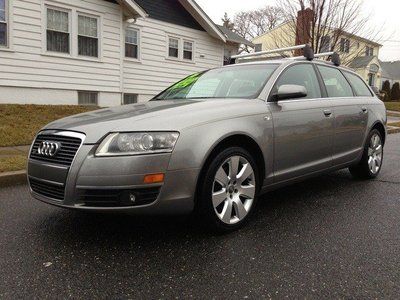 Avant wagon navigation carfax finance grey leather moonroof quattro nav awd mint