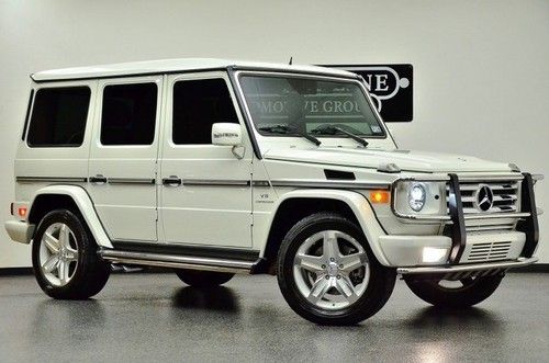 2011 mercedes benz g55 amg white low miles