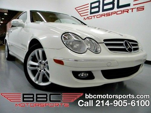 2008 mercedes-benz clk 350 3.5l leather clean carfax