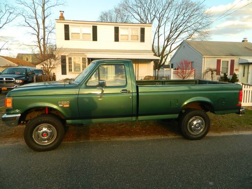 1989 ford f-250 xl standard cab pickup 2-door 4.9l