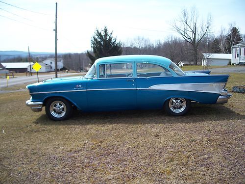 1957 chevrolet with fuelie heads 997- 2x4 carter wcfb carbs 1299 tops 0-049 bowl