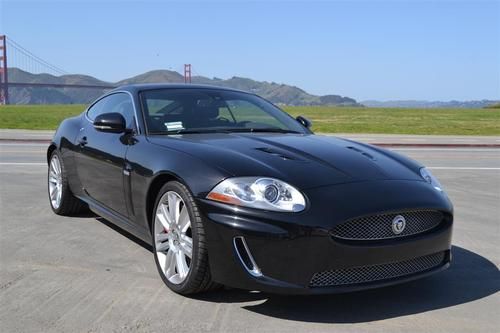 2011 jaguar xkr coupe black on black, 13k miles