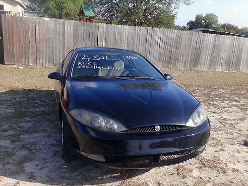 1999 mercury cougar v6 coupe 2-door 2.5l