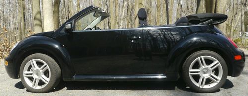 Gls turbo convertible 34,600 miles triple black