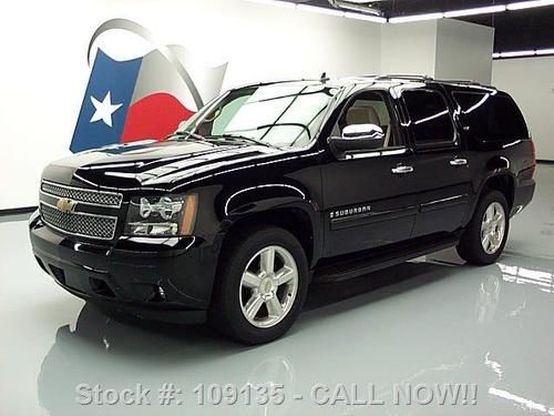 2008 chevy suburban ltz sunroof nav dvd rear cam 52k mi texas direct auto