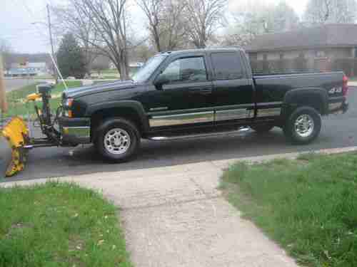 2005 Chevrolet 2500hd Ex cab short bed with Fisher 8' Minute Mount 2 plow, image 7