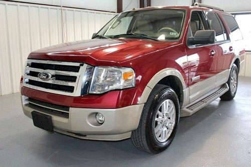 2008 ford expedition 2wd 4dr eddie bauer leather rear cam dvd clean