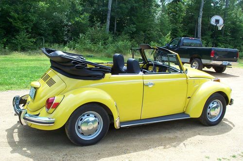 1971 volkswagen super beetle convertible