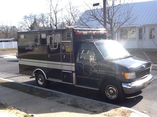 Ford e-350 7.3 diesel van, truck, service, emergency, vehicle, ambulance