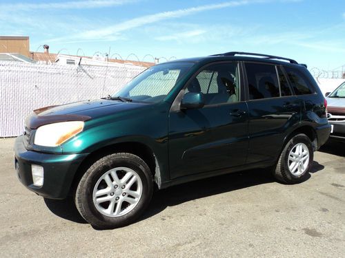 2002 toyota rav4 base sport utility 4-door 2.0l, no reserve