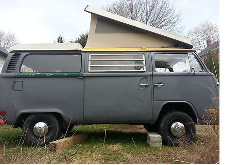 1972 vw volkswagen van bus vanagon camper no reserve