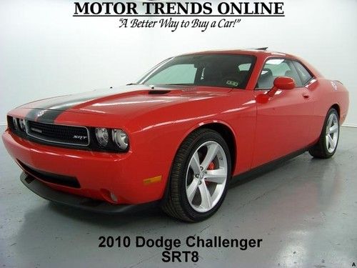 Srt8 6.1 hemi brembo 6 speed htd seats 2010 dodge challenger only 884 miles!