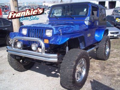 Total custom v8, paint job, three point harness, chrome wheels, chrome bumpers