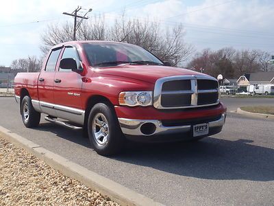 2002 dodge ram 1500 slt 102717 miles clean quad cab 4 door 8 cyl 5.9 litre