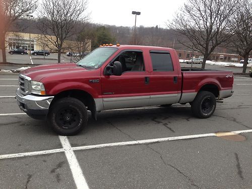 01 ford f350 superduty xlt 4x4 crew 7.3 powerstroke diesel