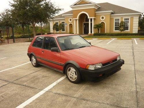 1987 toyota corolla fx16 hatchback 2-door 1.6l