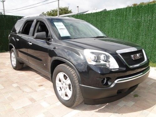 2010 gmc acadia sl super clean one owner fl driven leather power pkg