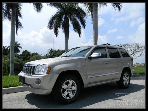 06 grand cherokee overland! navigation! rear view camera! 5.7l hemi clean carfax