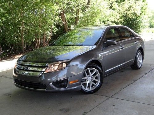 2011 ford fusion sel sunroof leather heated seats alloy