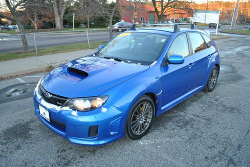 2011 subaru impreza wrx hatchback blue with 35,068 miles no reserve!!