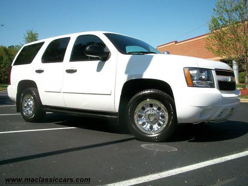 2009 chevrolet tahoe, ppv, police, 1 owner, 5.3l v8, low 113k, clean, nc !!