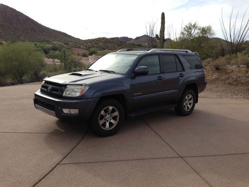 Poor paint - 2004 toyota 4runner 2wd sport v8 gray remote start one owner 107k