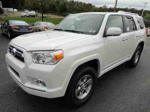 NEW 2012 4RUNNER SR5 4X4 3RD SEAT REAR CAMERA MOONROOF BLUETOOTH BLIZZARD PEARL, US $35,131.00, image 7