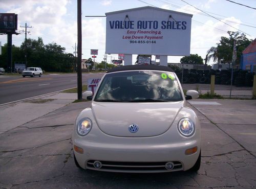 2004 volkswagen beetle gls convertible 2-door 1.8l